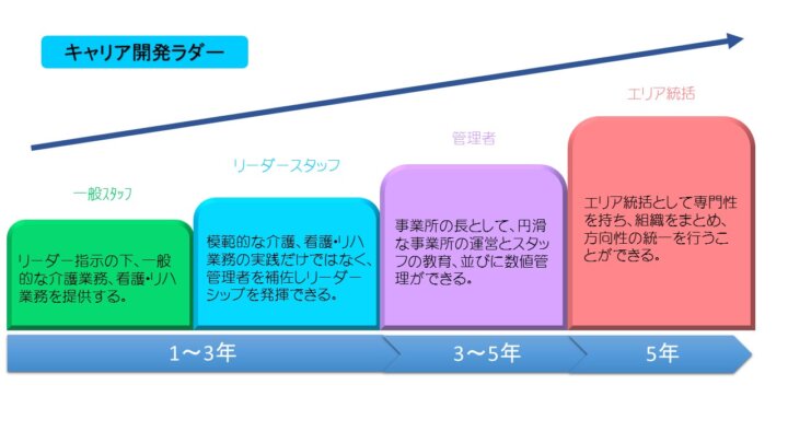 リハビリ キャリアアップ ラダー